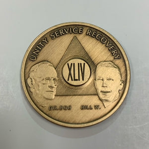 44 Year Bronze Founders Recovery Chip