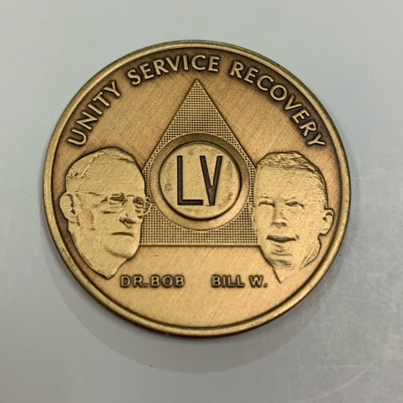 55 Year Bronze Founders Recovery Chip