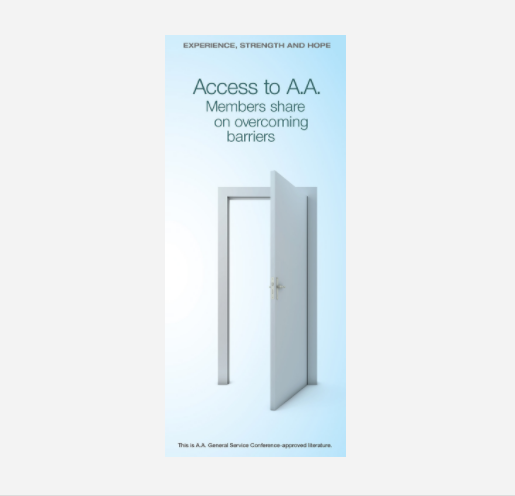 Access to A.A. - Members Share on Overcoming Barriers