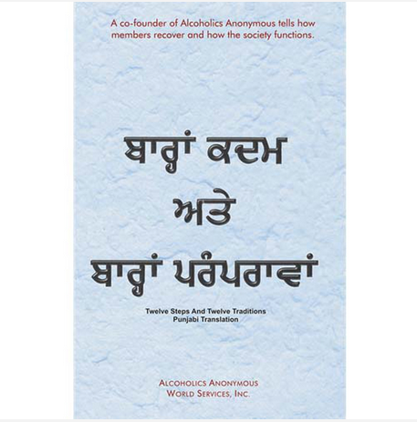 Punjabi Twelve Steps and Twelve Traditions - Soft Cover
