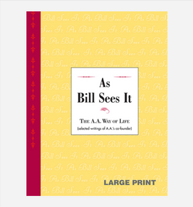 As Bill Sees It - Large Print