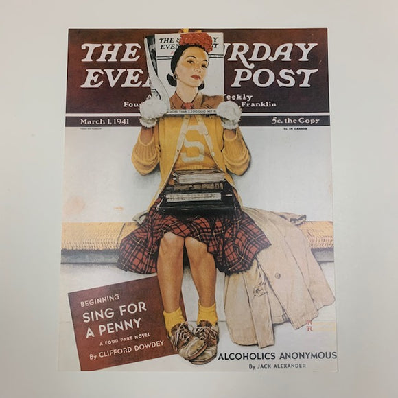 Saturday Evening Post Cover - 1941 Jack Alexander Article